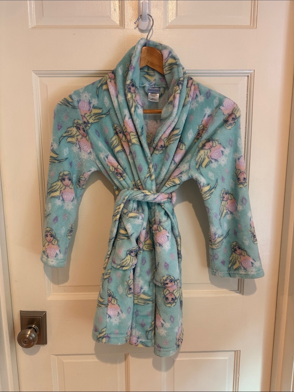 Girls Frozen robe size 8